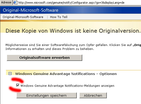 Windows XP + Gratis Vista bzw. endliche eine g’scheide Tastatur