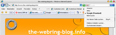 Internet Explorer 7 Beta2 Erfahrung