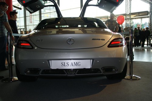 Mercedes SLS AMG Heck