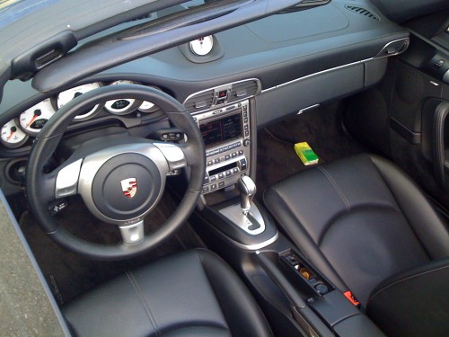 Porsche Carrera S Cockpit