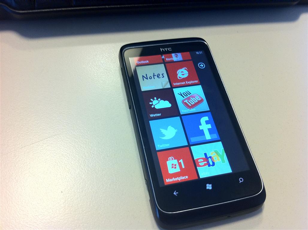 Windows Phone 7 HTC 7 Trophy Erfahrungsbericht